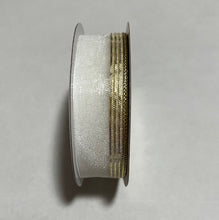 Load image into Gallery viewer, 7/8" ORGANZA 4GOLD LINES